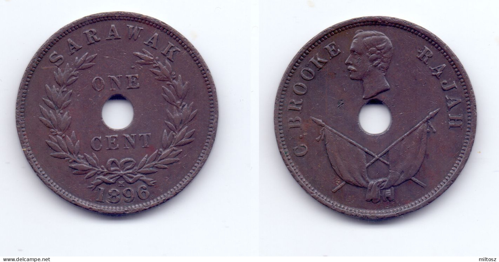 Sarawak 1 Cent 1896 - Malaysie