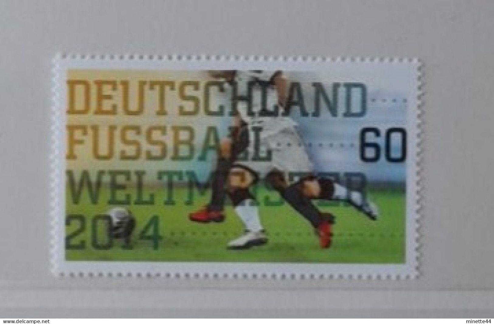 ALLEMAGNE DEUTSCHLAND MNH**  WORLD CUP 2014  CHAMPION  FOOTBALL FUSSBALL SOCCER CALCIO FUTBOL FOOT VOETBAL - 2014 – Brasilien