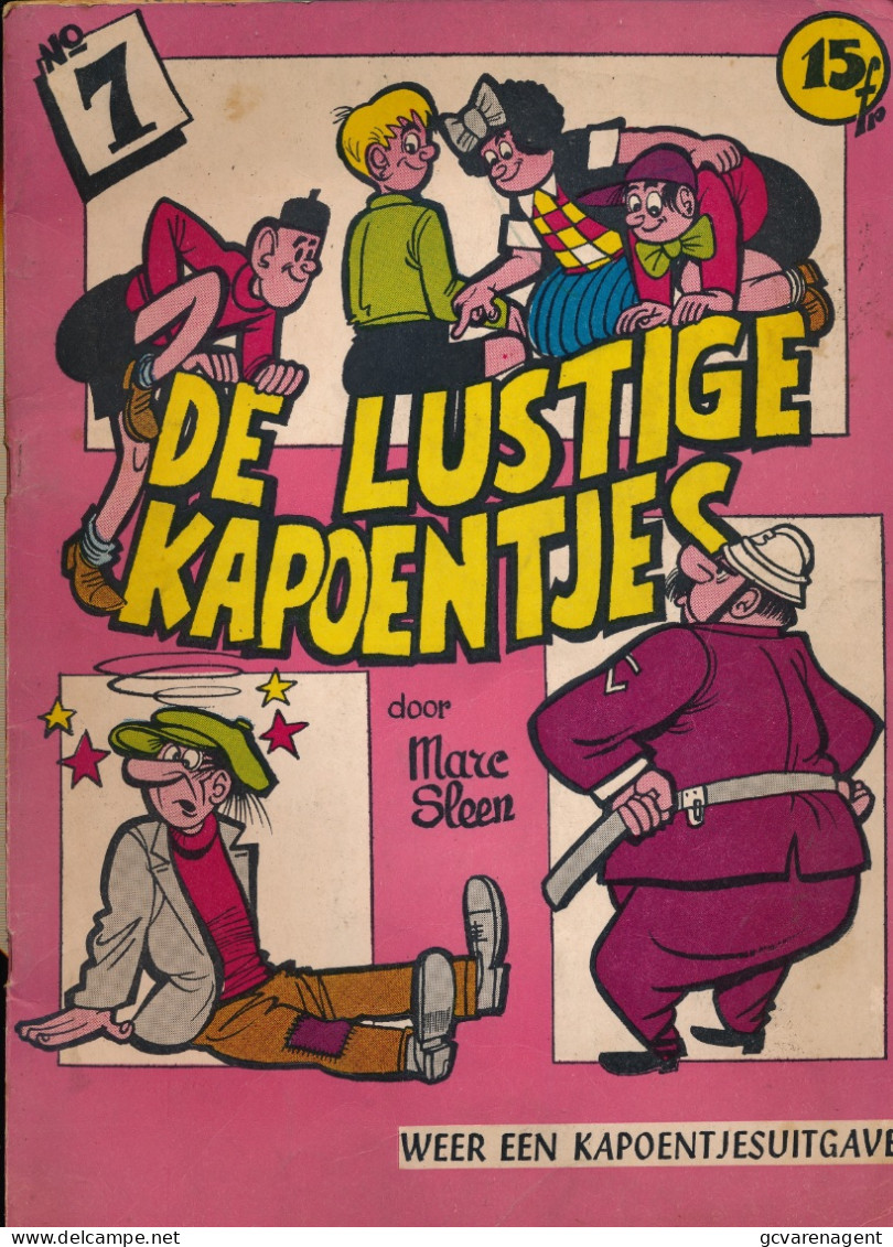 DE LUSTIGE KAPOENTJES N° 7  ( 1963 )  GOEDE STAAT  ZIE AFBEELDINGEN - Autres & Non Classés