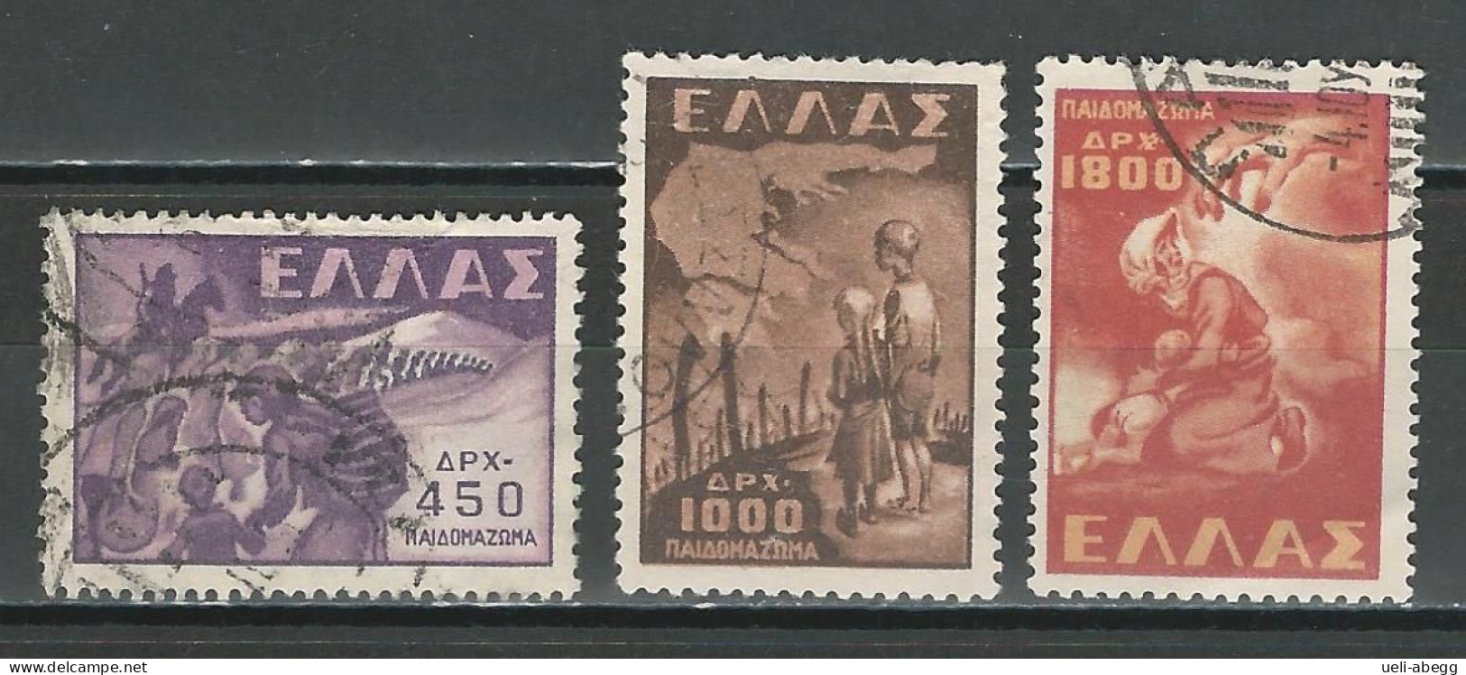 Griechenland Mi 560-62  O - Used Stamps