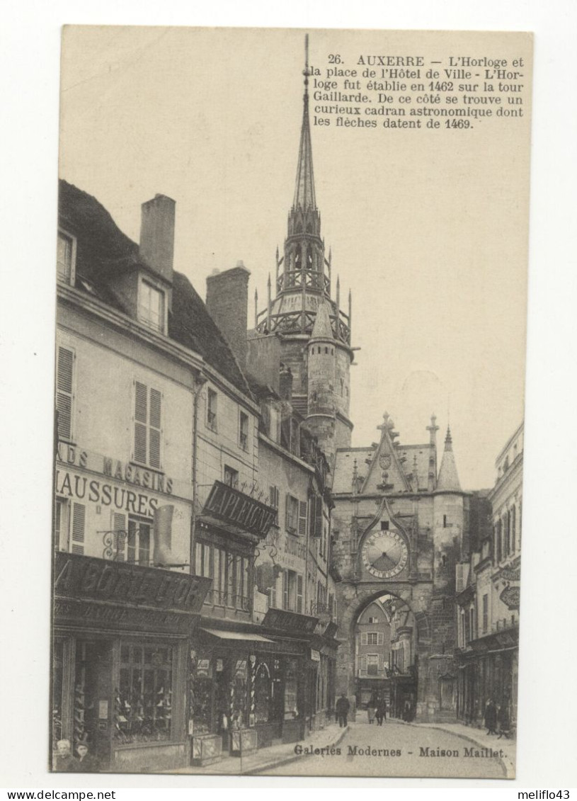 89 / Lot de 12 CPA d' Auxerre (CPA et CPSM)