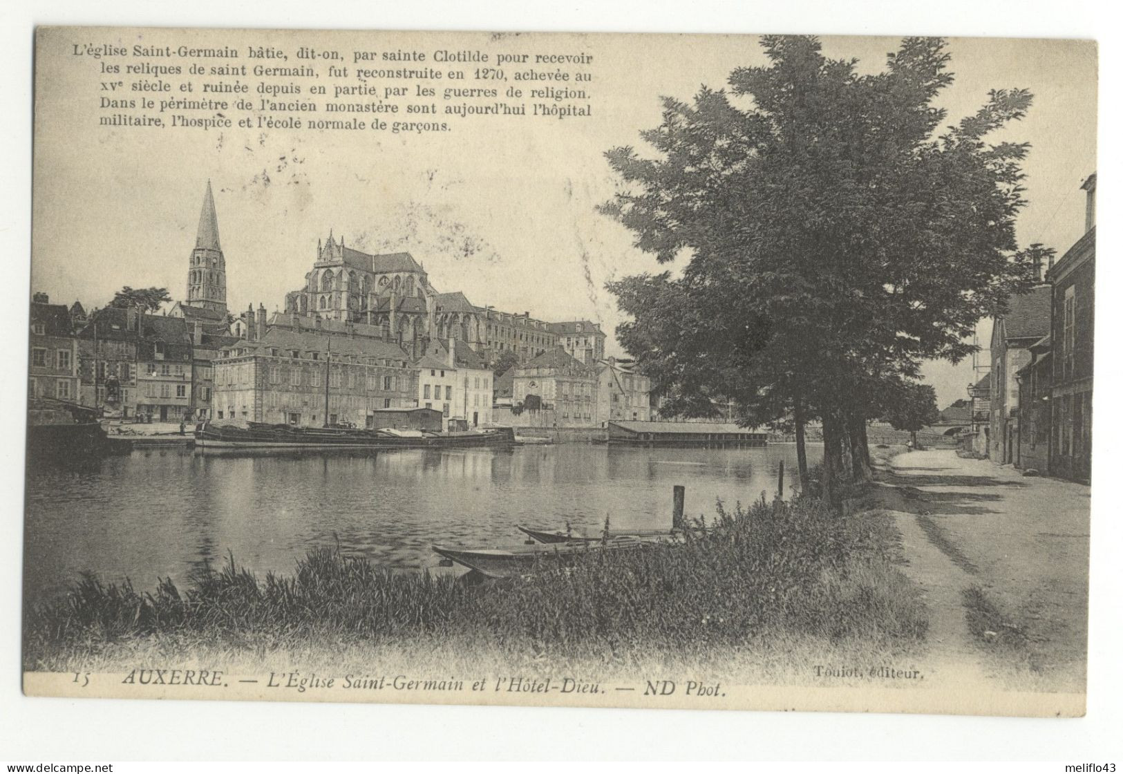 89 / Lot de 12 CPA d' Auxerre (CPA et CPSM)