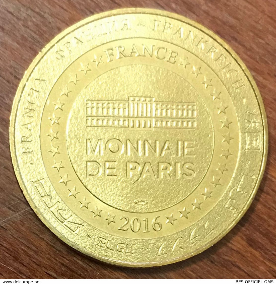 29 BREST OCÉANOPOLIS TÊTE DE PHOQUE MDP 2016 MÉDAILLE MONNAIE DE PARIS JETON TOURISTIQUE MEDALS COINS TOKENS - 2016