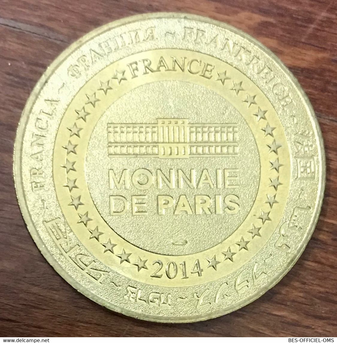 29 BREST OCÉANOPOLIS LES MANCHOTS MDP 2014 MÉDAILLE SOUVENIR MONNAIE DE PARIS JETON TOURISTIQUE MEDALS COINS TOKENS - 2014