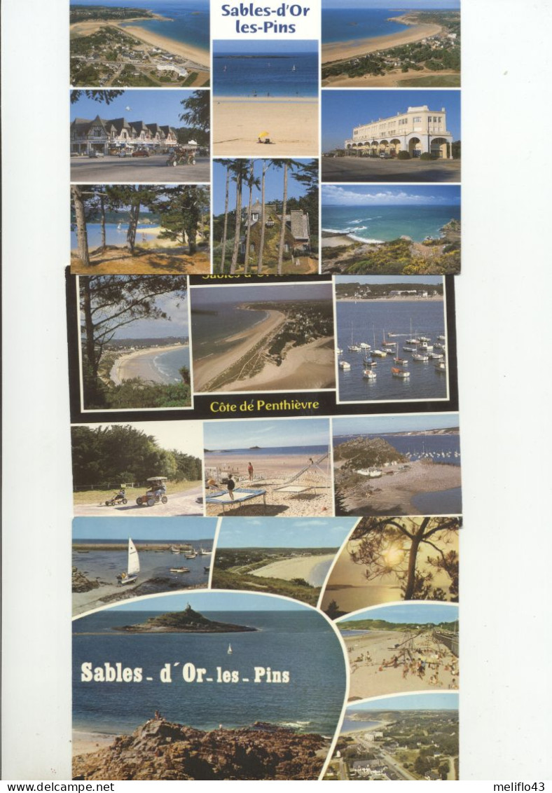 22 /CPM - Sables D'Or Les Pins - Lot De 34 CPM (CPSM) - 5 - 99 Cartoline