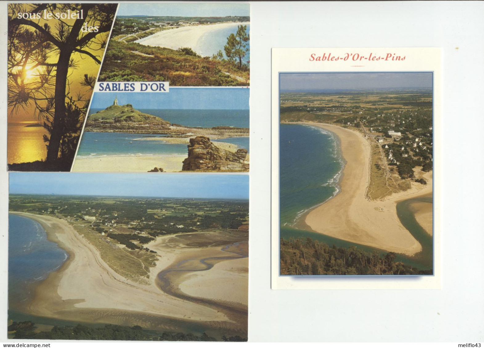 22 /CPM - Sables d'Or les Pins - Lot de 34 CPM (CPSM)