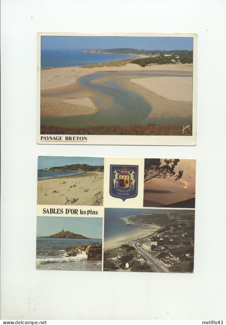 22 /CPM - Sables d'Or les Pins - Lot de 34 CPM (CPSM)