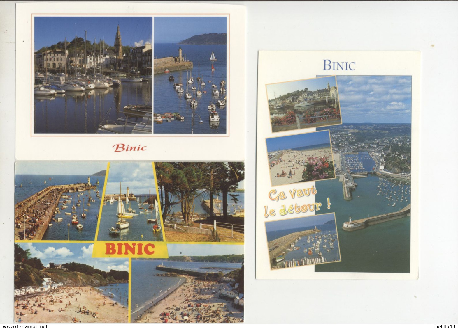 22 /CPM - Binic - Lot De 7 CPM (6 Cartes Neuves + 1 Voyagée) - 5 - 99 Postcards