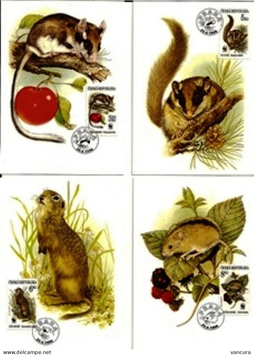 CM 110-3 Czech Republic Protected Mammals 1996 - Rodents