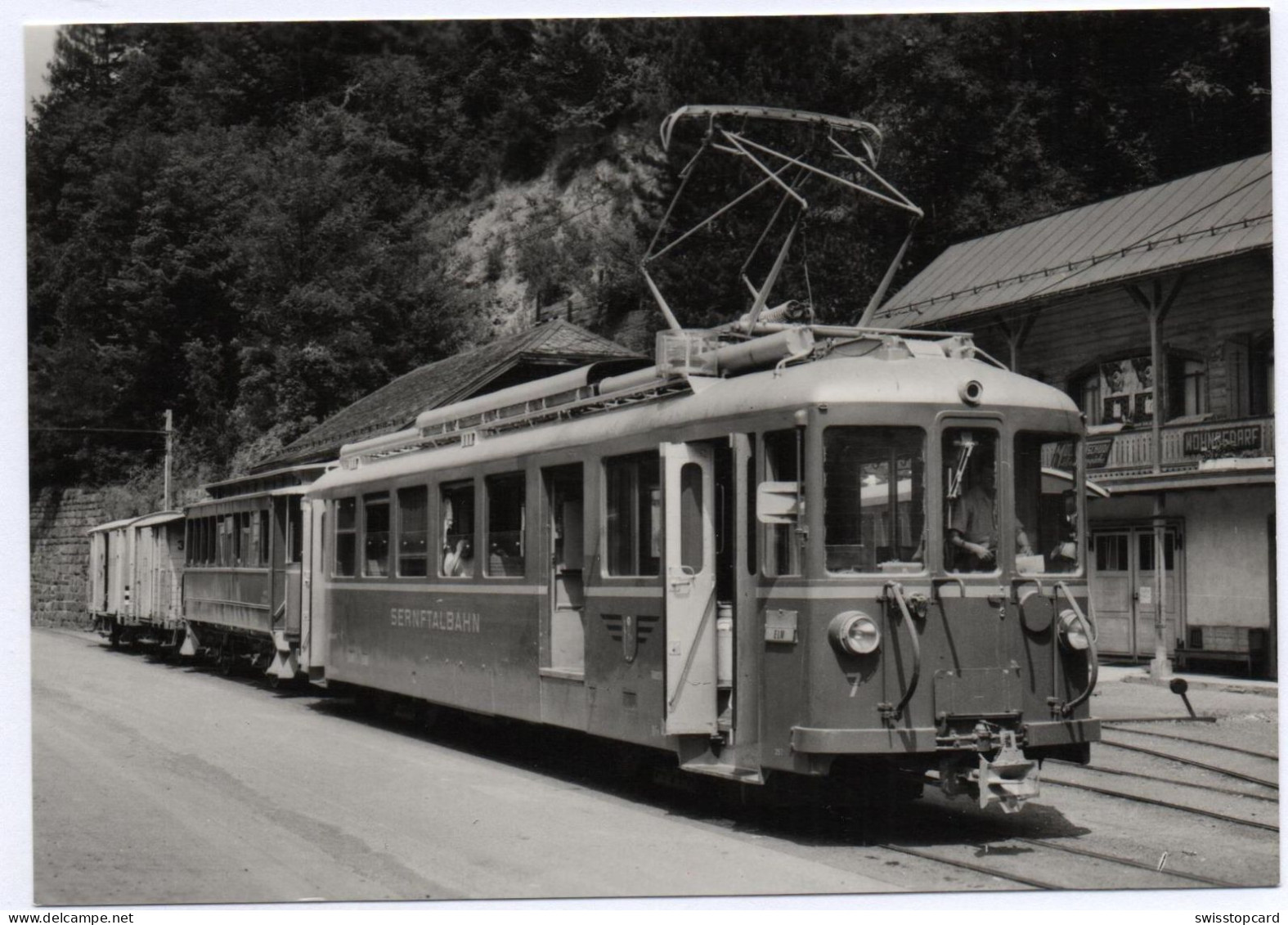 SCHWANDEN Sernftalbahn - Schwanden