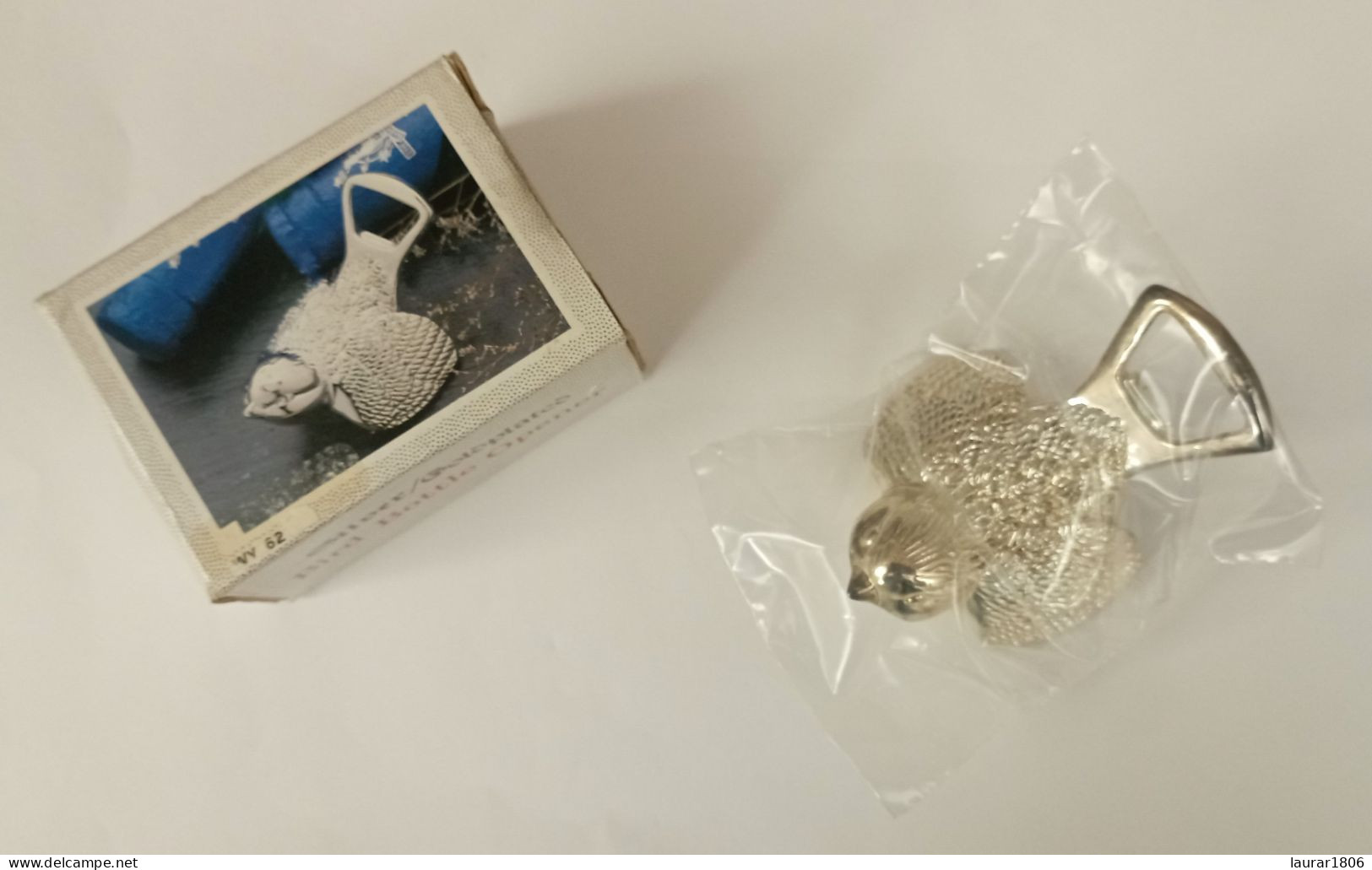 Décapsuleur Et Ouvre-bouteille - Oiseau En Métal Argenté - Neuf Dans Son Emballage - Flessenopener