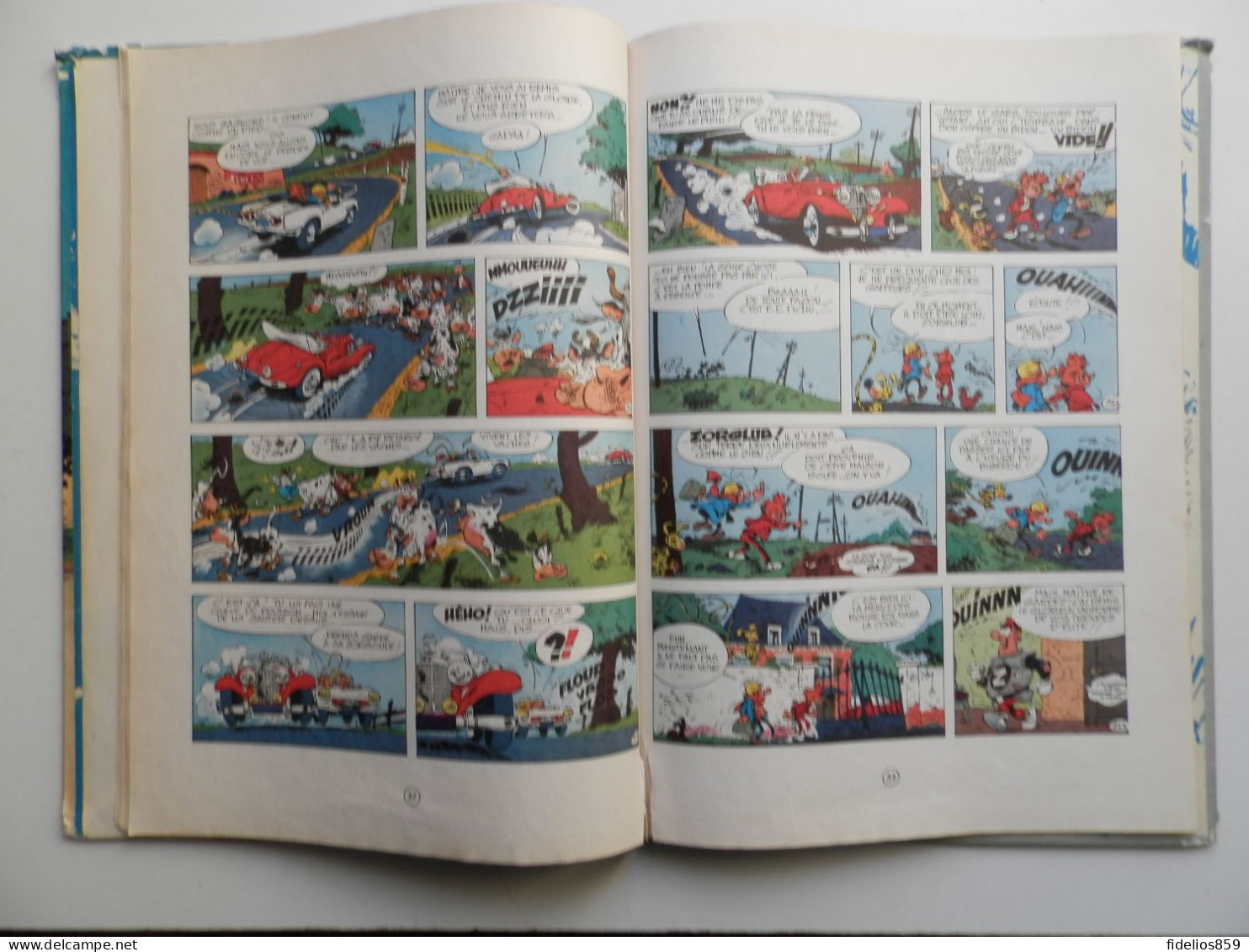 SPIROU PAR FRANQUIN : TOME 19 PANADE A CHAMPIGNAC EN EDITION ORIGINALE DE 1969 COTEE 150 € - Spirou Et Fantasio