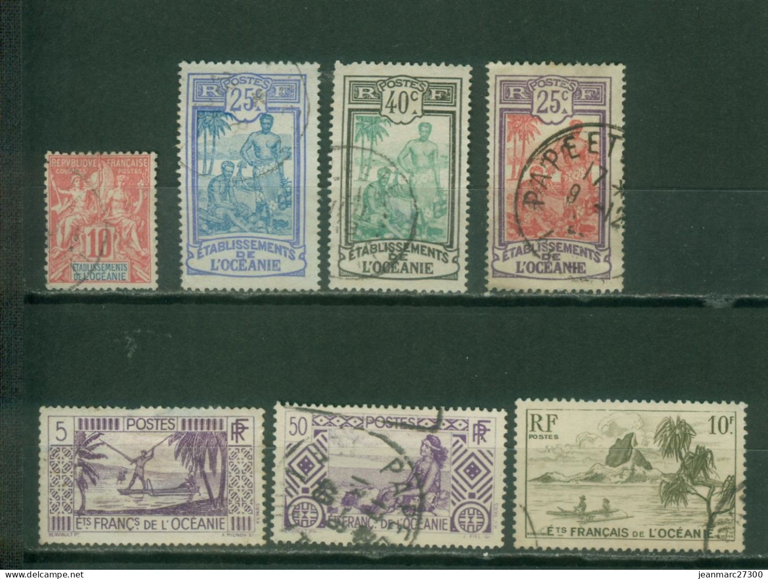 FC OCP04 - Océanie YT N° 15 28 31 51 88 99 197 Oblitérés - Used Stamps