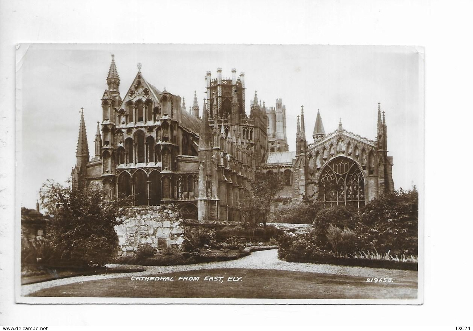 ELY. CATHEDRAL FROM EAST. - Ely