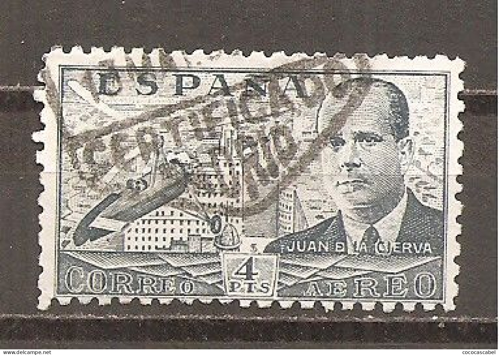 España/Spain-(usado) - Edifil  946 - Yvert  Aéreo 223 (o) - Used Stamps