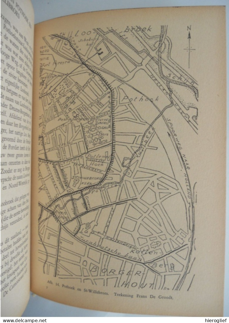 De litteekens van ANTWERPEN door Floris Prims illustratie Frans De Groodt ruien vesten leien markten 1944 littekens