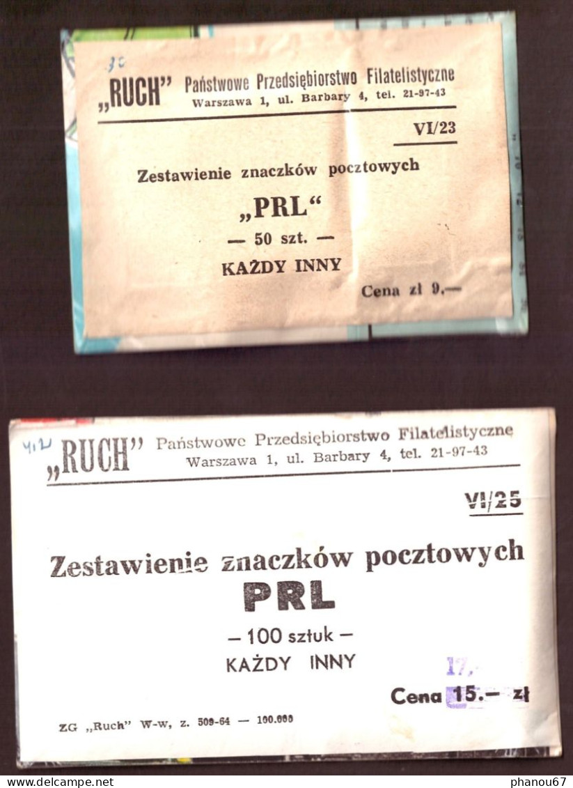 Pologne Lot De Divers Timbres Polonais - Sonstige & Ohne Zuordnung