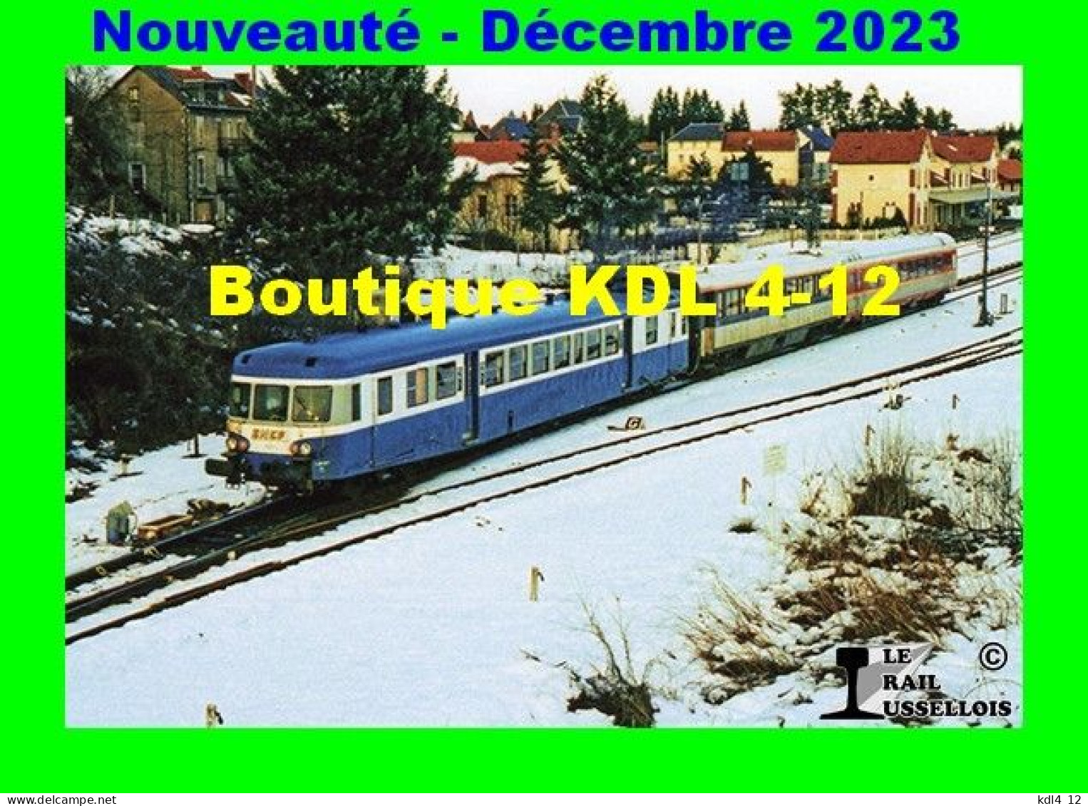 RU 2106 - Autorail X 2800 Tractant Deux Voitures De Mesures - EYGURANDE-MERLINES - Corrèze - SNCF - Eygurande