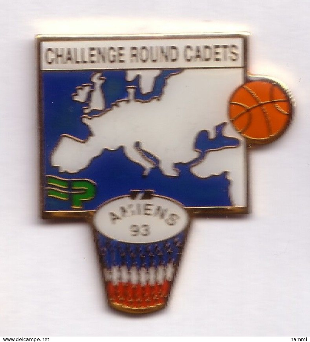 AA237 Pin's BASKET CHALLENGE Round CADETS AMIENS SOMME PICARDIE Achat Immédiat Immédiat - Baloncesto