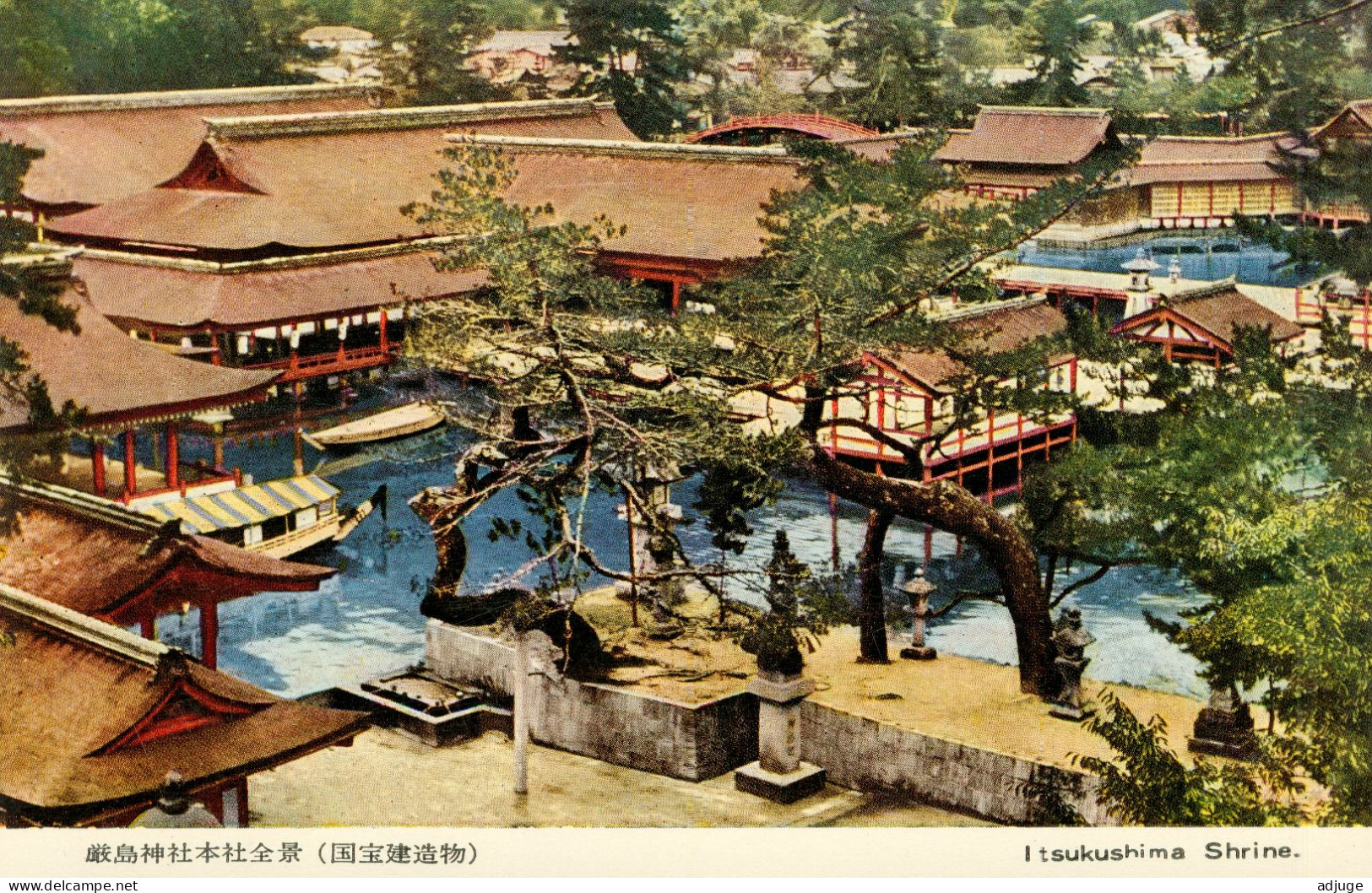 Japon- Lot De 8 Cartes Miyajima Itsukushima : Le Torii "flottant" Du Sanctuaire Itsukushima Etc.. - Hiroshima