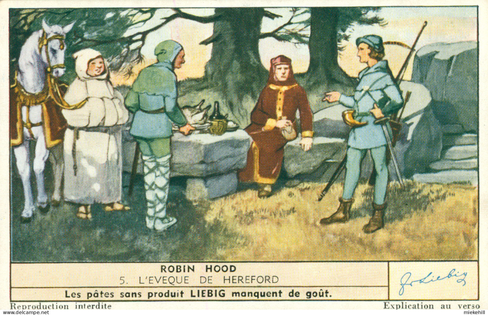 TIR A L'ARC -ROBIN HOOD -L'EVEQUE DE HEREFORD - Boogschieten