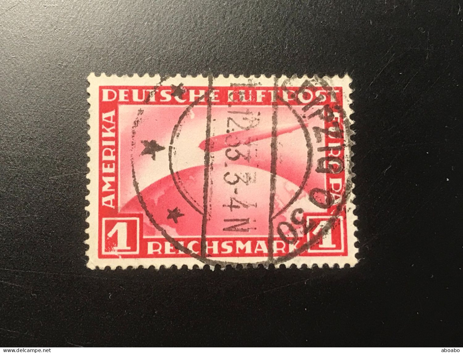 Deutschland Briefmarken -1 RM - 1931 - MI#445 - **9/9 - Other & Unclassified