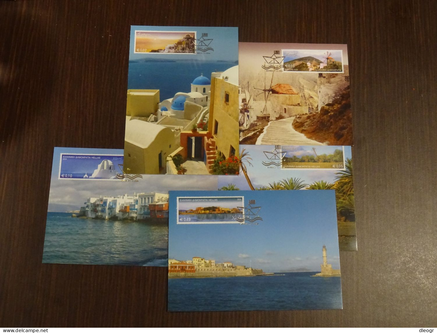 Greece 2004 Greek Islands Maximum Card Set VF - Maximumkarten (MC)