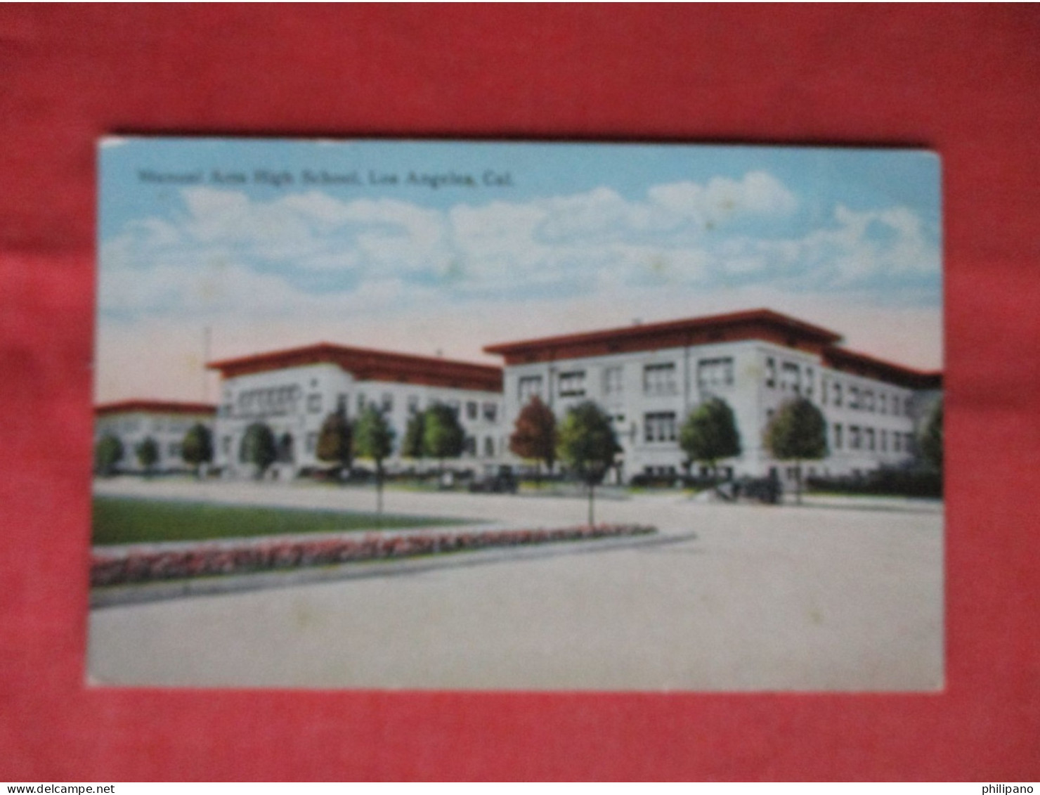 Manual Arts High School.  Los Angeles California > Los Angeles      Ref 6290 - Los Angeles