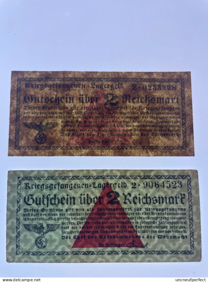 Pick ?  Ro 519  DWM-24.  2 Reichsmark 1939/44  XF+ (FAUX D'époque) - Altri & Non Classificati