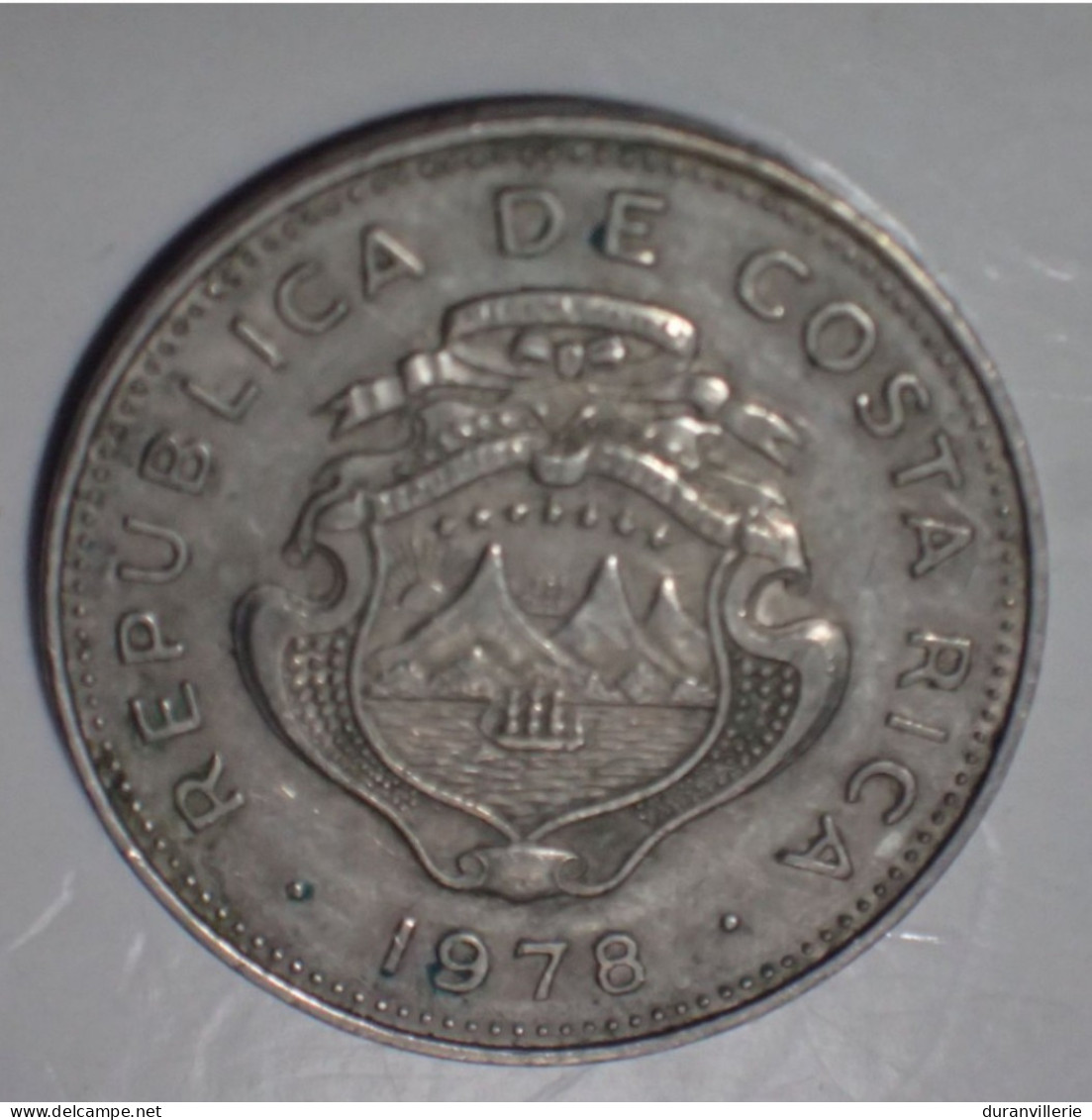 Costa Rica - 50 Céntimos, 1978, KM# 189.3 - Costa Rica