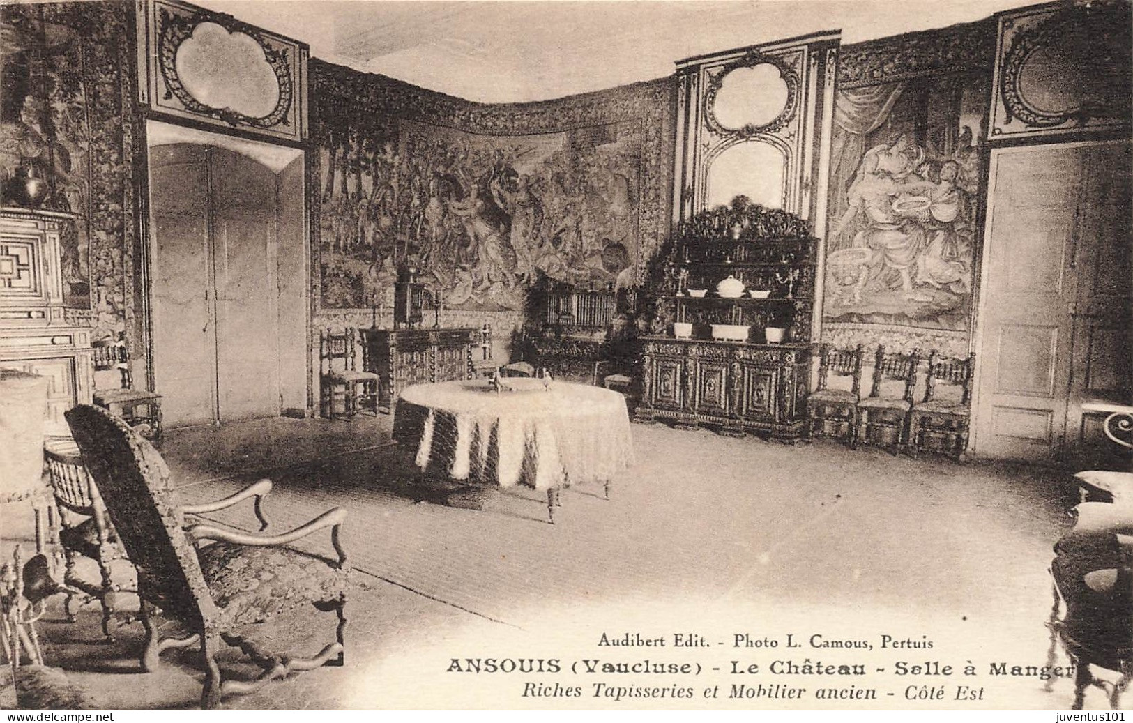 CPA Ansouis-Le Château-Salle à Manger      L2528 - Ansouis