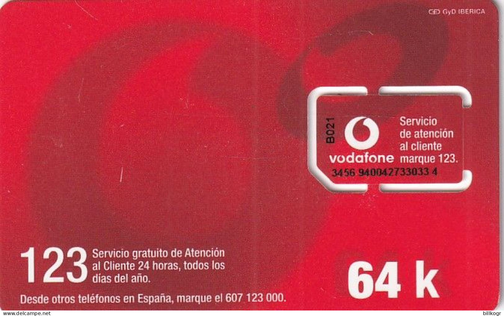 SPAIN- Vodafone GSM, Mint - Vodafone