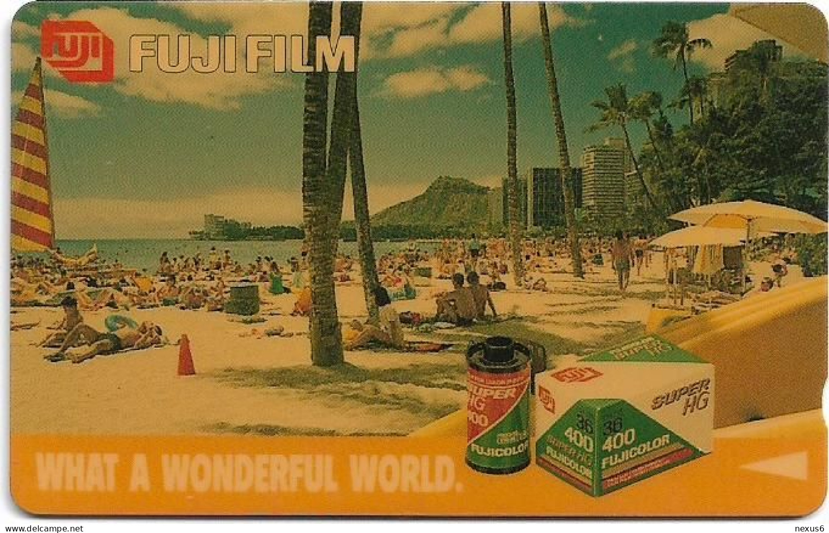 Singapore - Privates Fuji Film - Waikiki - 1SFUR - 23.436ex, Used - Singapore