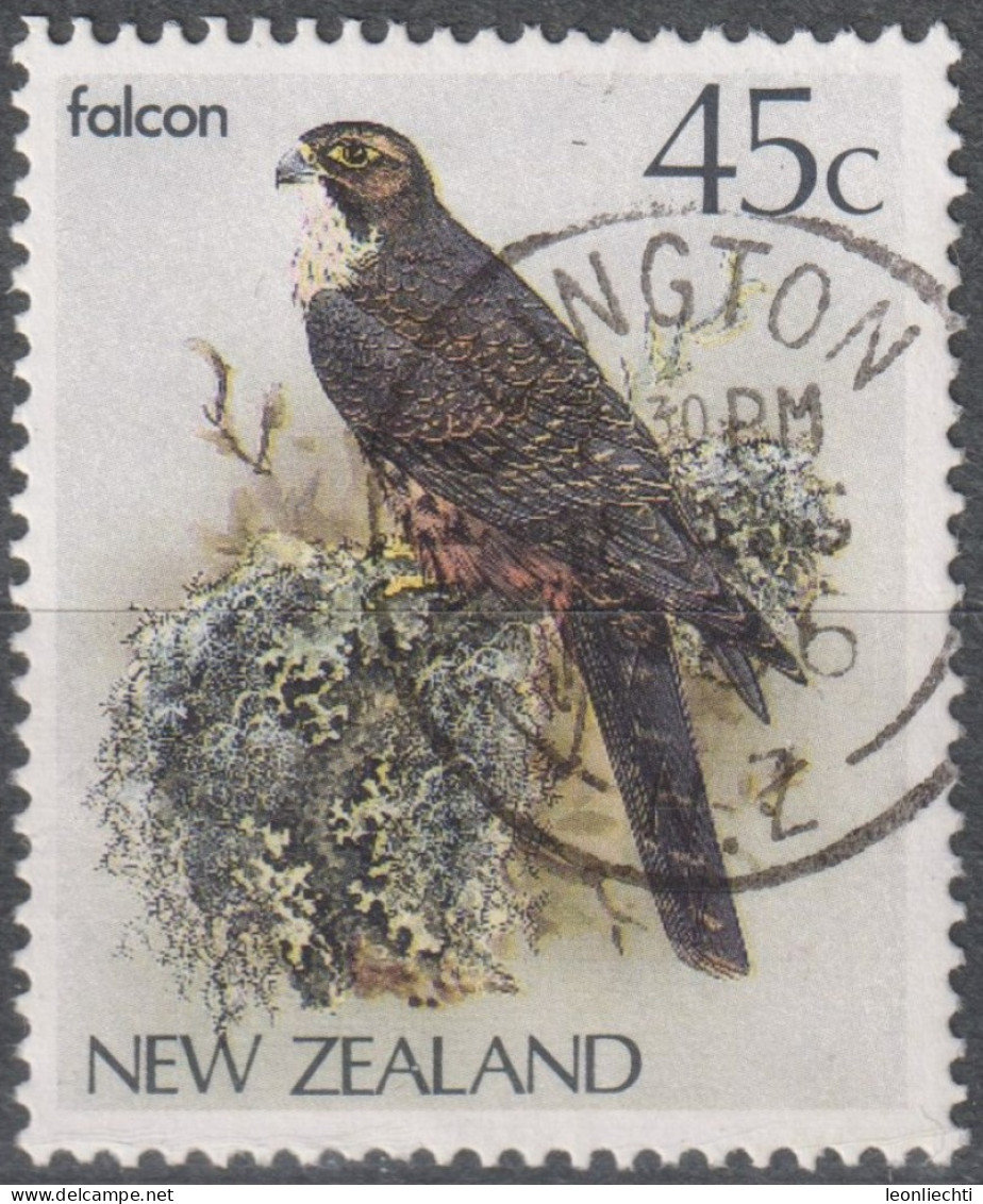 1986 Neuseeland ° Mi:NZ 963, Sn:NZ 767, Yt:NZ 925, New Zealand Falcon (Falco Novaeseelandiae) - Gebraucht