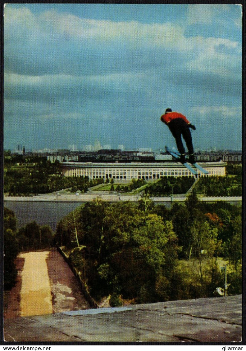 SKIJUMPING - URSS 1973 - POSTAL STATIONARY - SALTO CON GLI SCI - M - Salto