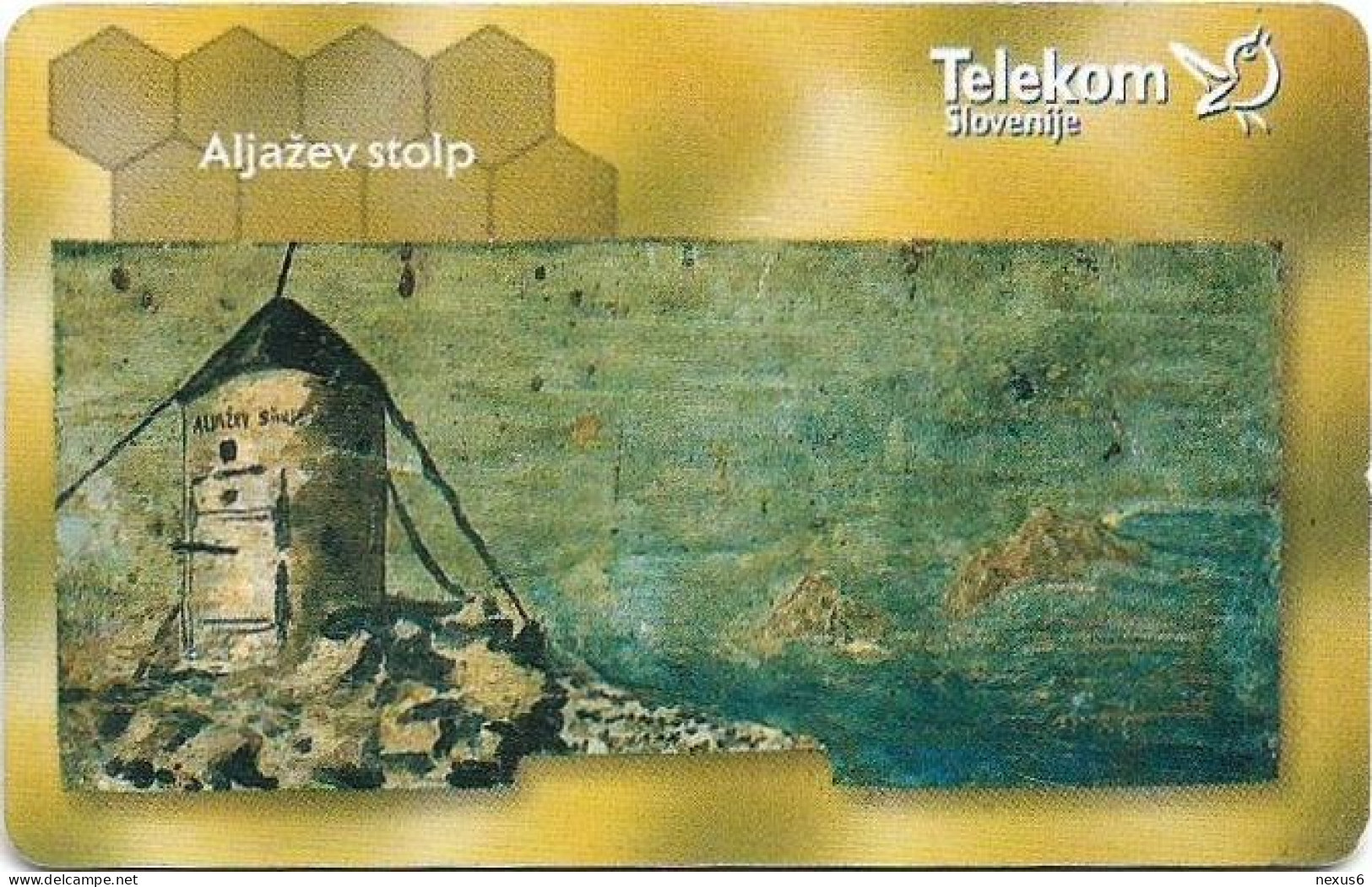 Slovenia - Telekom Slovenije - Carniolan Honey Bee - Ličinka Plava V, Gem5 Red, 07.2001, 25Units, 9.993ex, Used - Eslovenia