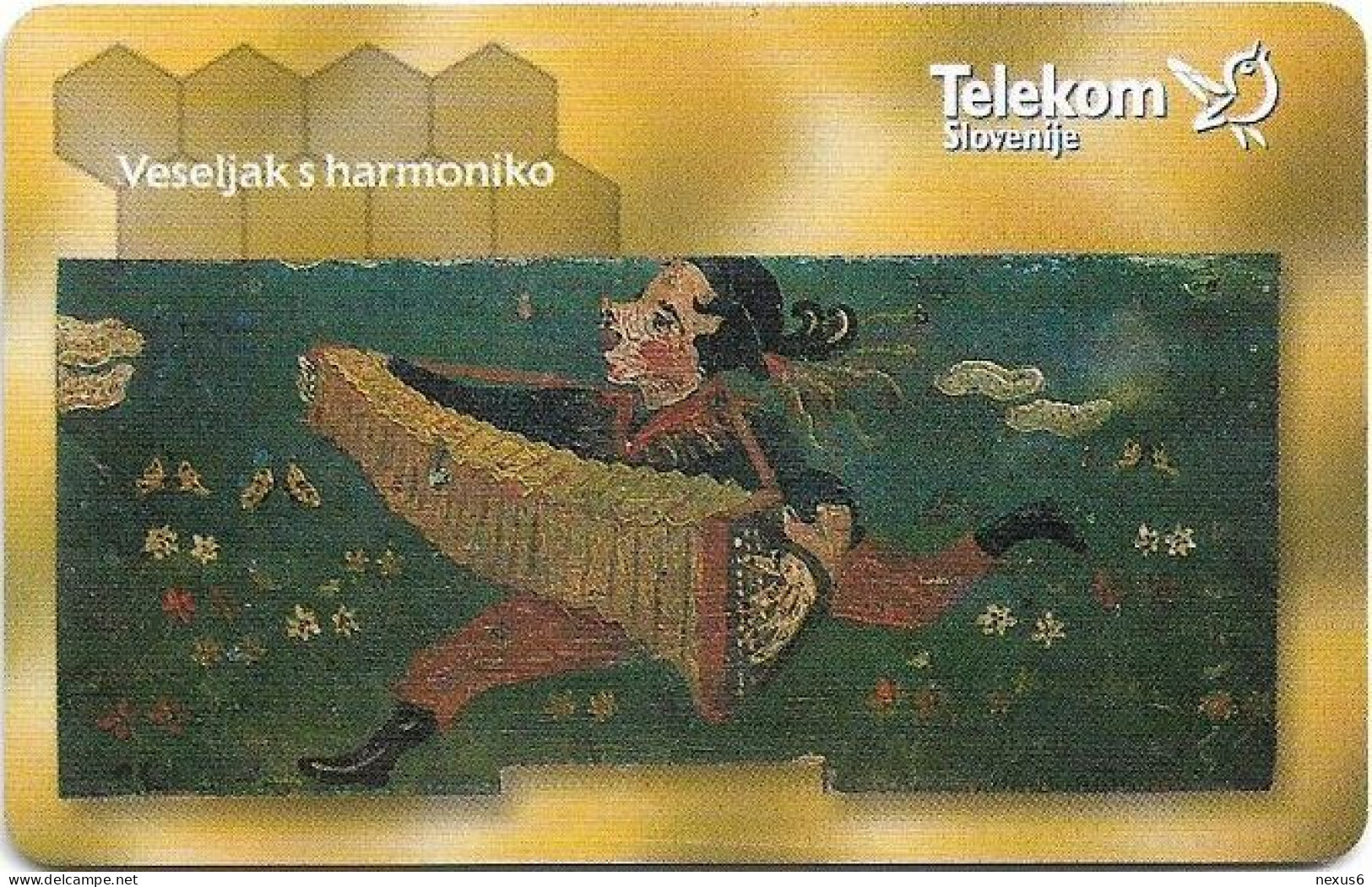 Slovenia - Telekom Slovenije - Carniolan Honey Bee - Delavki Pri Izmenjavi,  Gem5 Red, 05.2001, 50Units, 9.942ex, Used - Slovenia