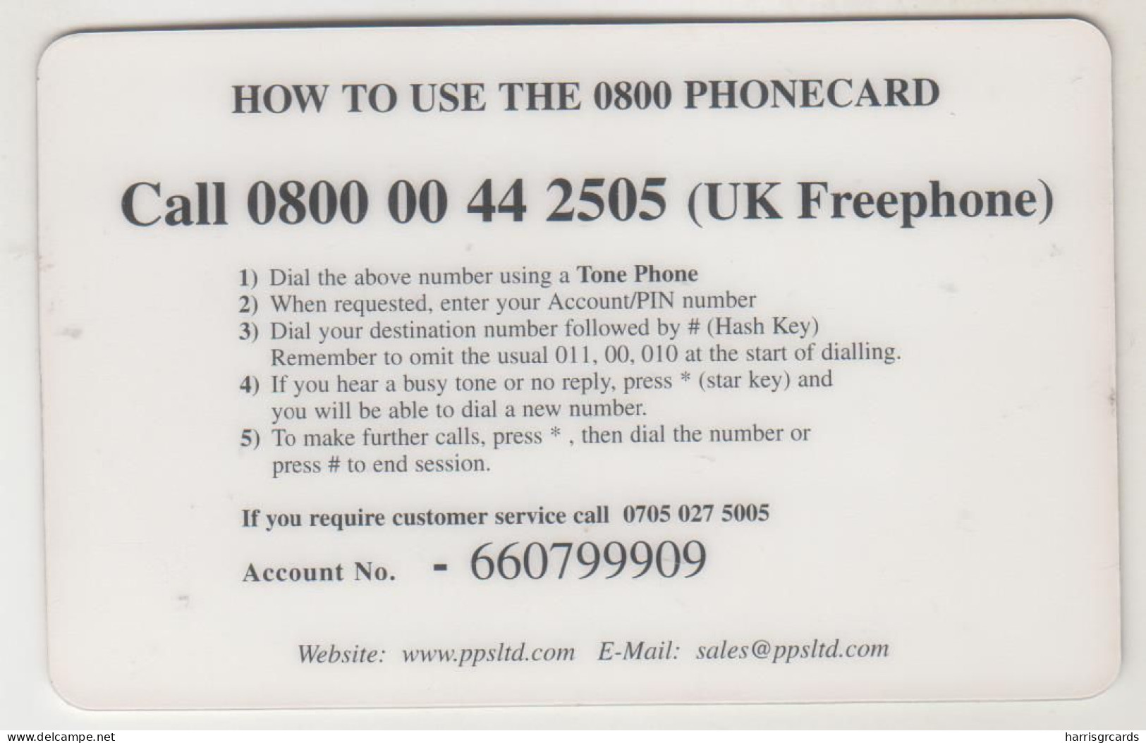 UK - Mickey  , Discount Phonecard , 10£, Mint, FAKE - Autres & Non Classés