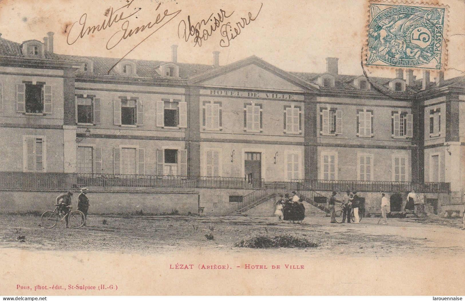 09 - LEZAT - Hôtel De Ville - Lezat Sur Leze