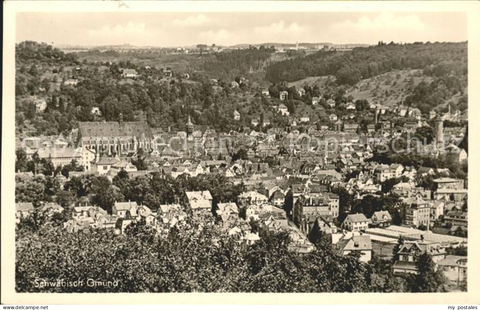 41602690 Schwaebisch Gmuend Panorama Schwaebisch Gmuend - Schwaebisch Gmünd