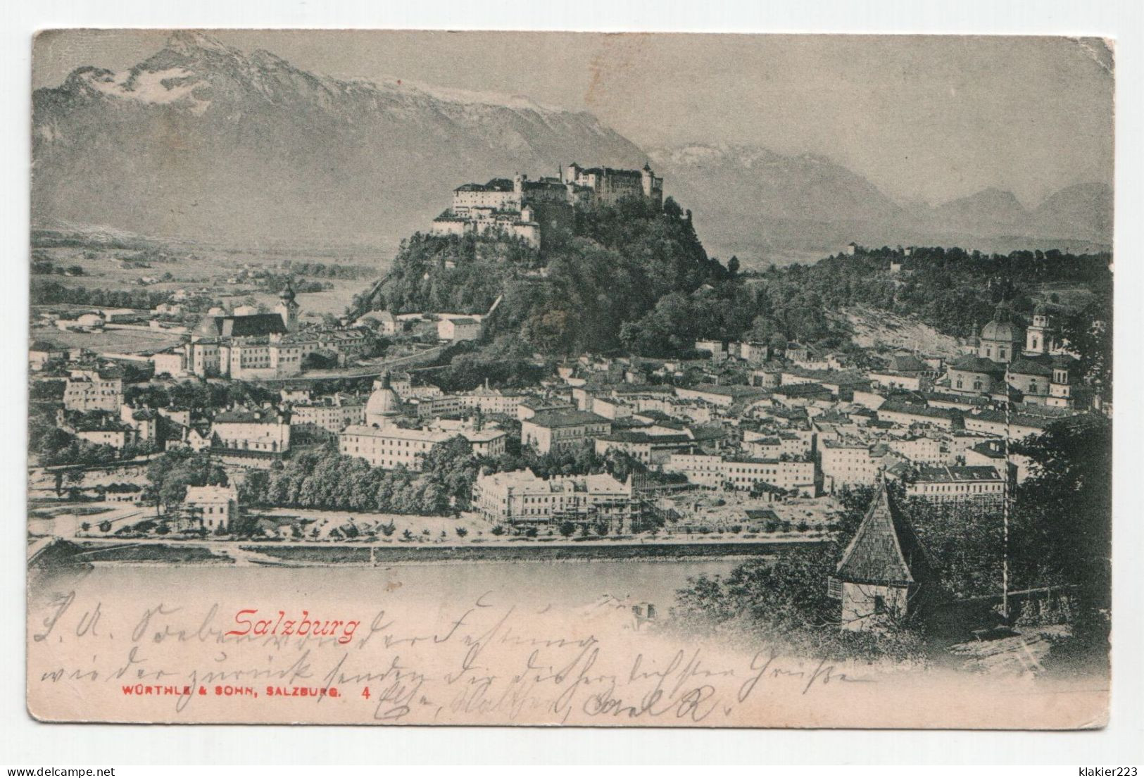 Salzburg. Jahr 1901 - Bad Gastein