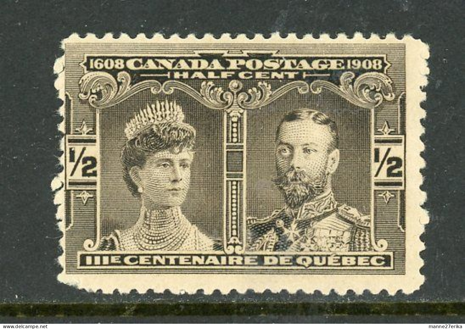 Canada MNH 1908 Prince And Princess Of Wales - Unused Stamps
