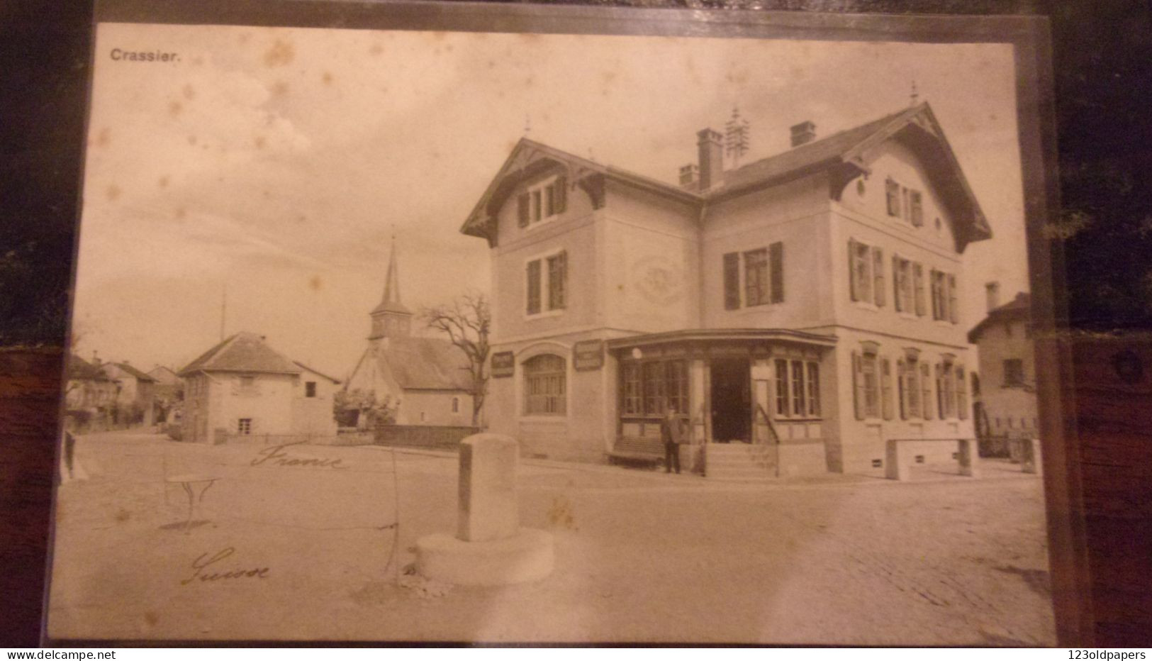 Suisse Frontiere CRASSIER 1916 - Boncourt