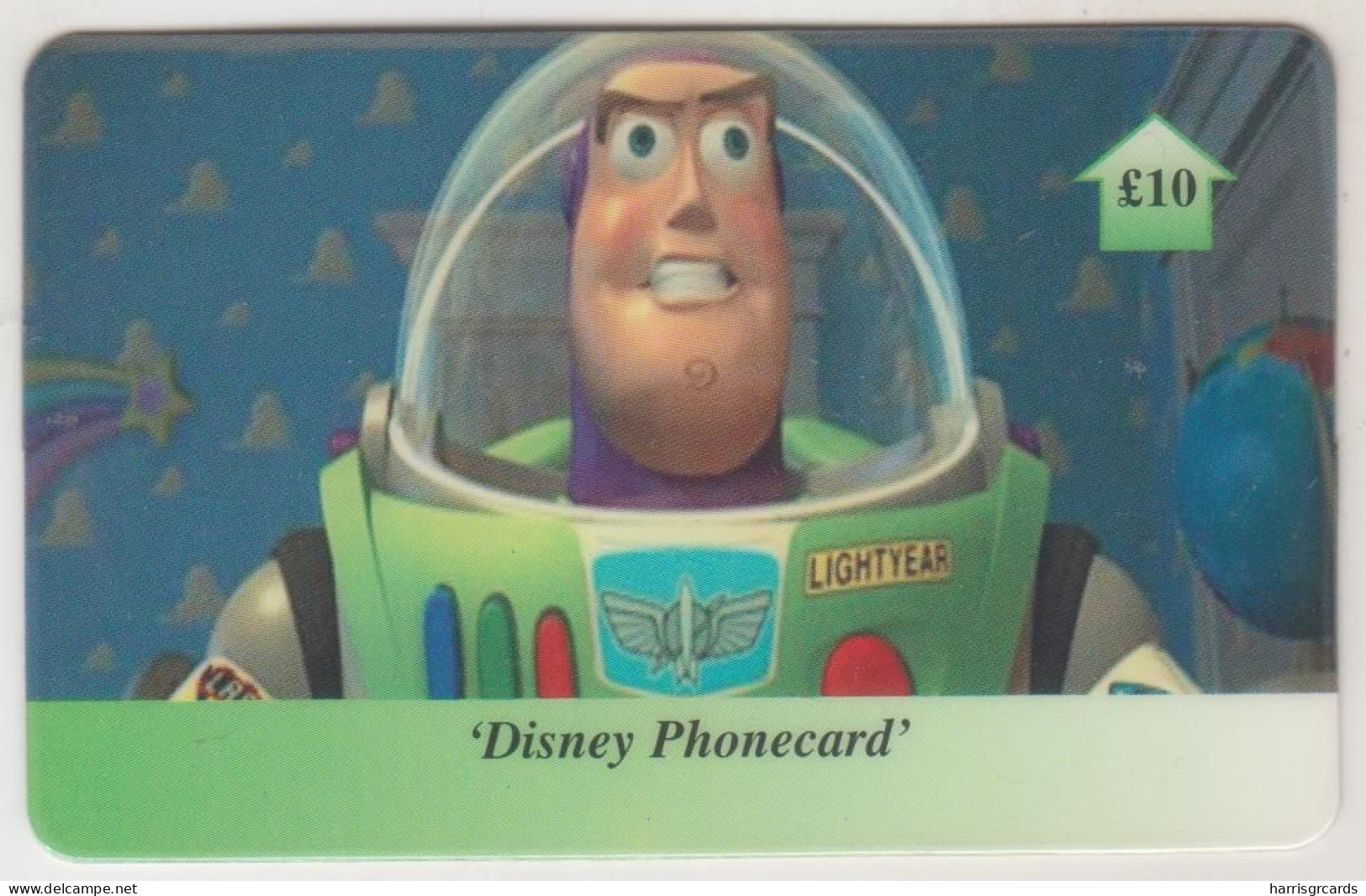 UK - Toy Story Buzz Lightyear , Discount Phonecard , 10£, Mint, FAKE - Otros & Sin Clasificación