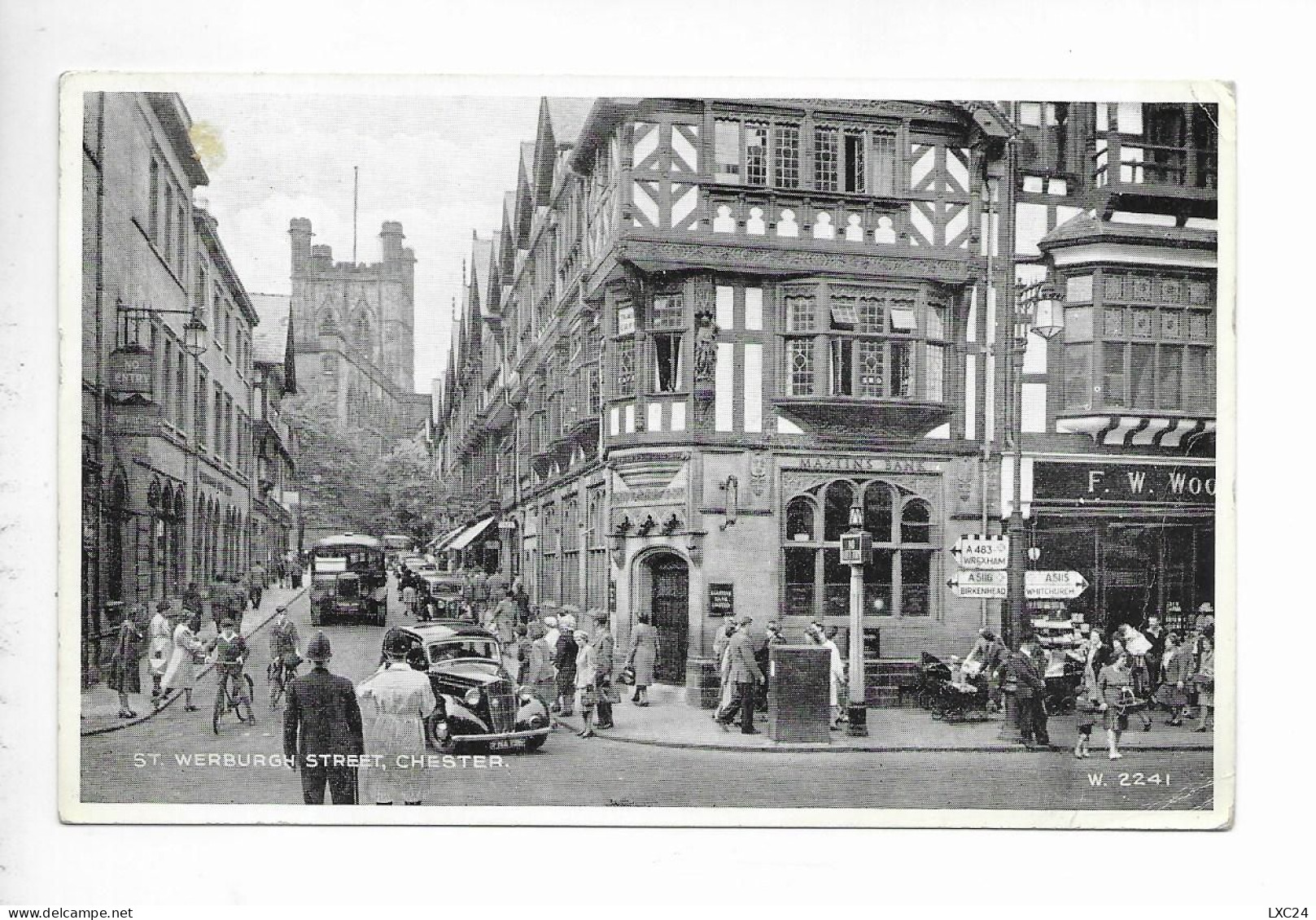 CHESTER. ST. WERBURGH STREET. - Chester