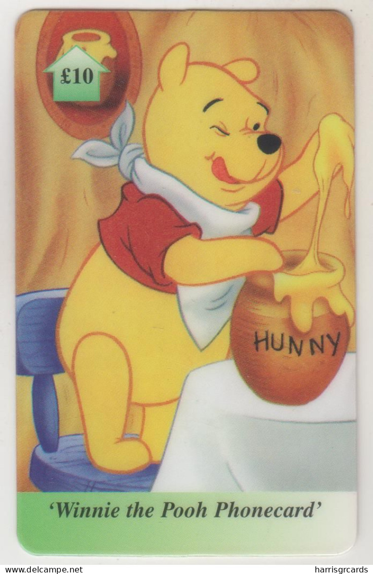 UK - Winnie The Pooh, Discount Phonecard , 10£, Mint, FAKE - Autres & Non Classés