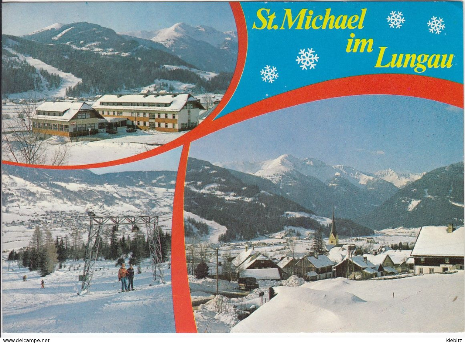 SBG-St.Michael - 3 Bildkarte Gel. 1978 - St. Michael Im Lungau