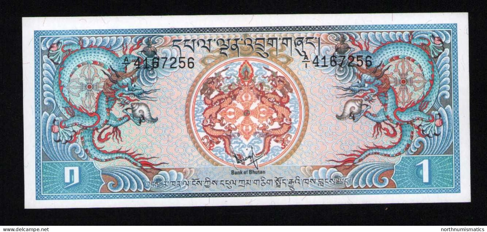 Bhutan 1 Ngultrum   Unc - Bhután