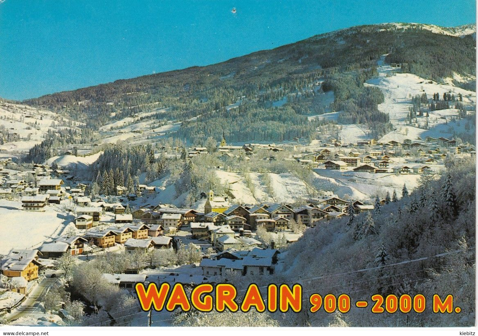 SBG-Wagrain - Kirchboden Gel. 1980 - Wagrain