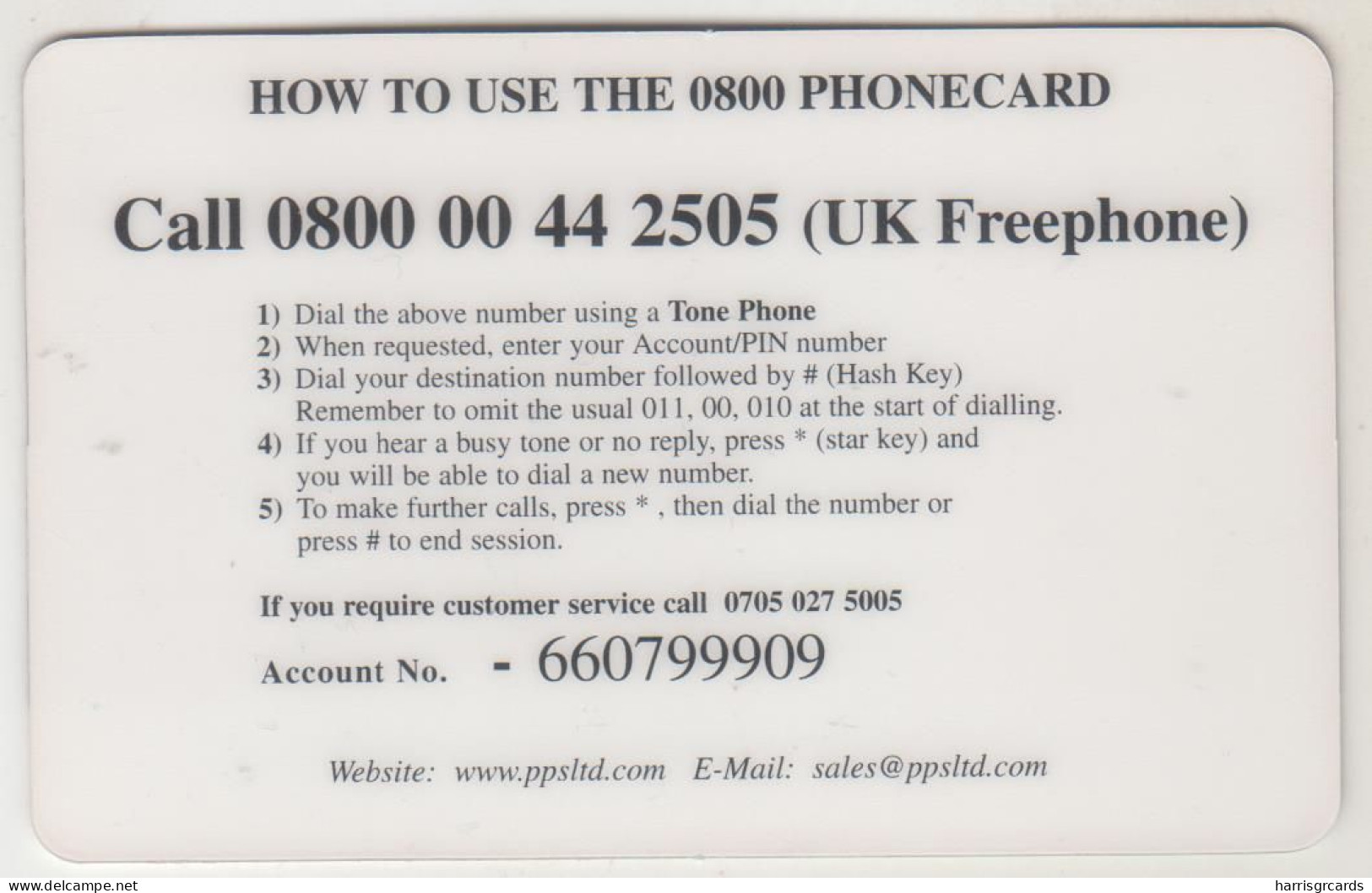 UK - Lady & The Tramp, Discount Phonecard , 5£, Mint, FAKE - Autres & Non Classés